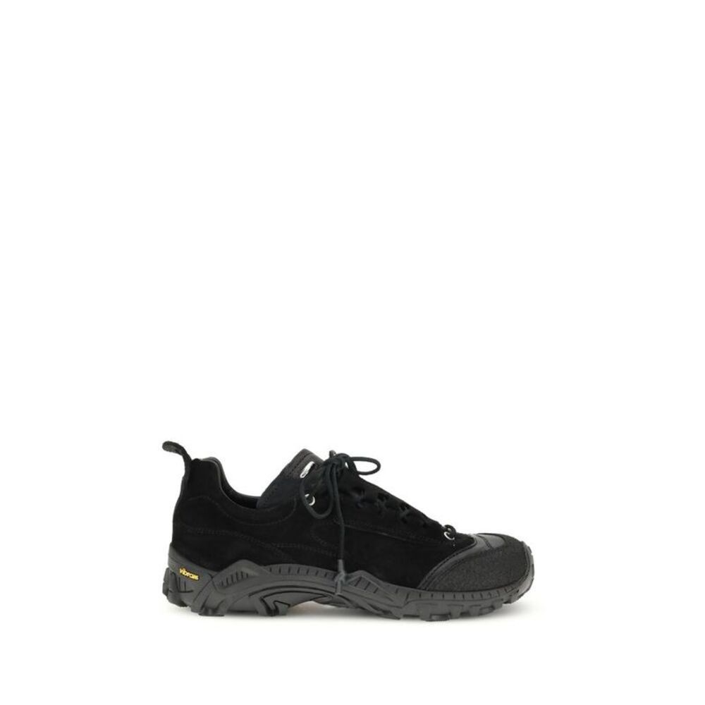 Our Legacy Black Goatskin Athletic Men's Sneakers